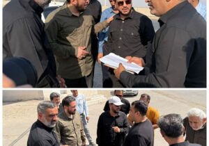 افق روشن تحول در زیرساخت های آب و فاضلاب حوزه انتخابیه اهواز با الگوی نظارت میدانی مهندس یوسفی