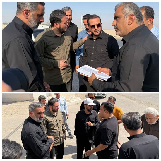 افق روشن تحول در زیرساخت های آب و فاضلاب حوزه انتخابیه اهواز با الگوی نظارت میدانی مهندس یوسفی